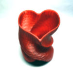 twisted heart vase